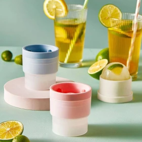 Silicone Stackable Ice Ball Maker