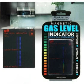 Magnetic gas cylinder level indicator